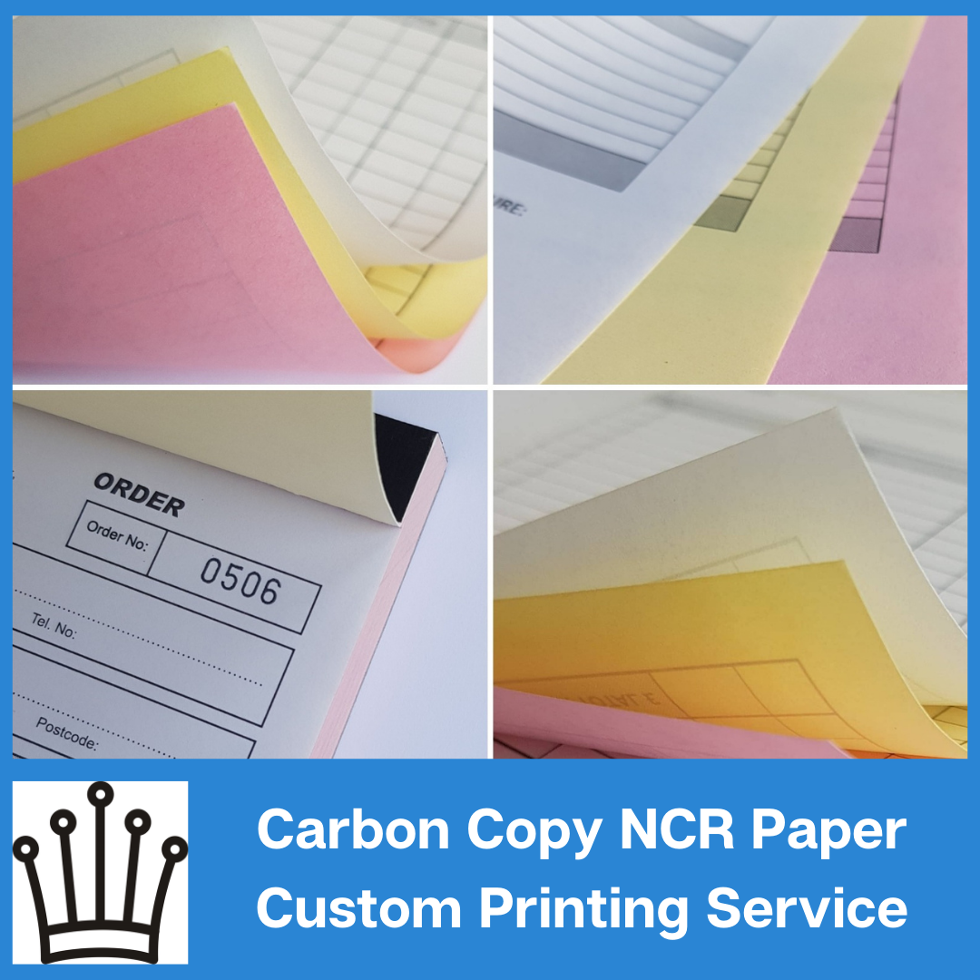 Custom NCR Forms  Carbon Copy Paper Printing