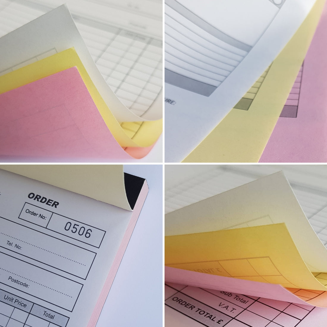 Site Variation Pads & NCR Books - Personalised & Printed to Order