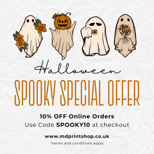 10% OFF Halloween Special Offer 🎃