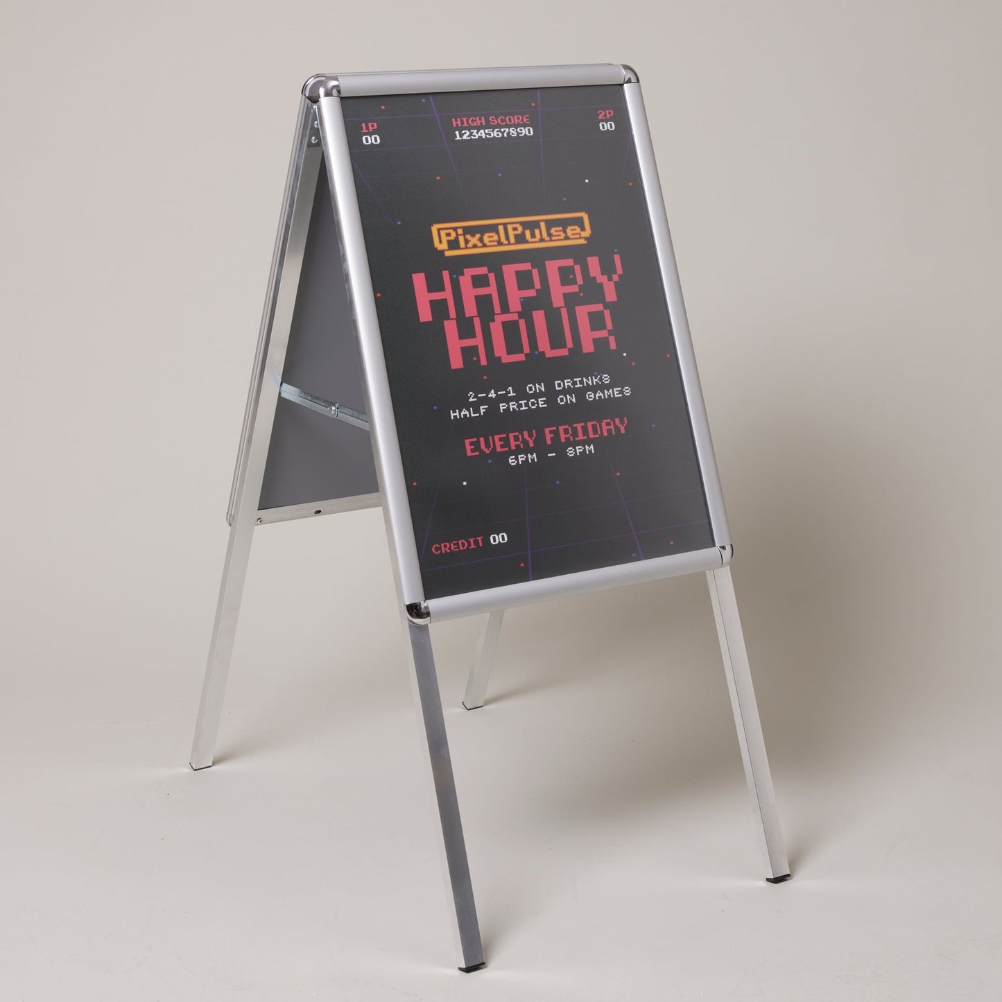 A-Frame Pavement Signs UK – Custom Printed Shop Signs with Graphics (Free Delivery)