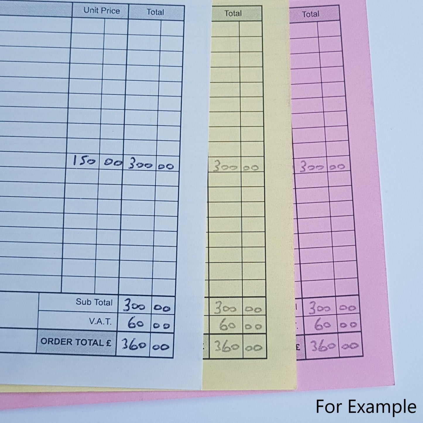 A5 Triplicate NCR Pads