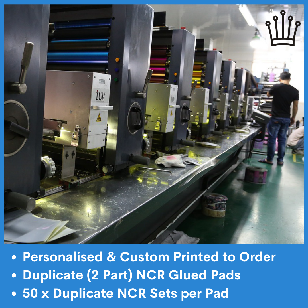 Duplicate (2 Part) NCR Pads