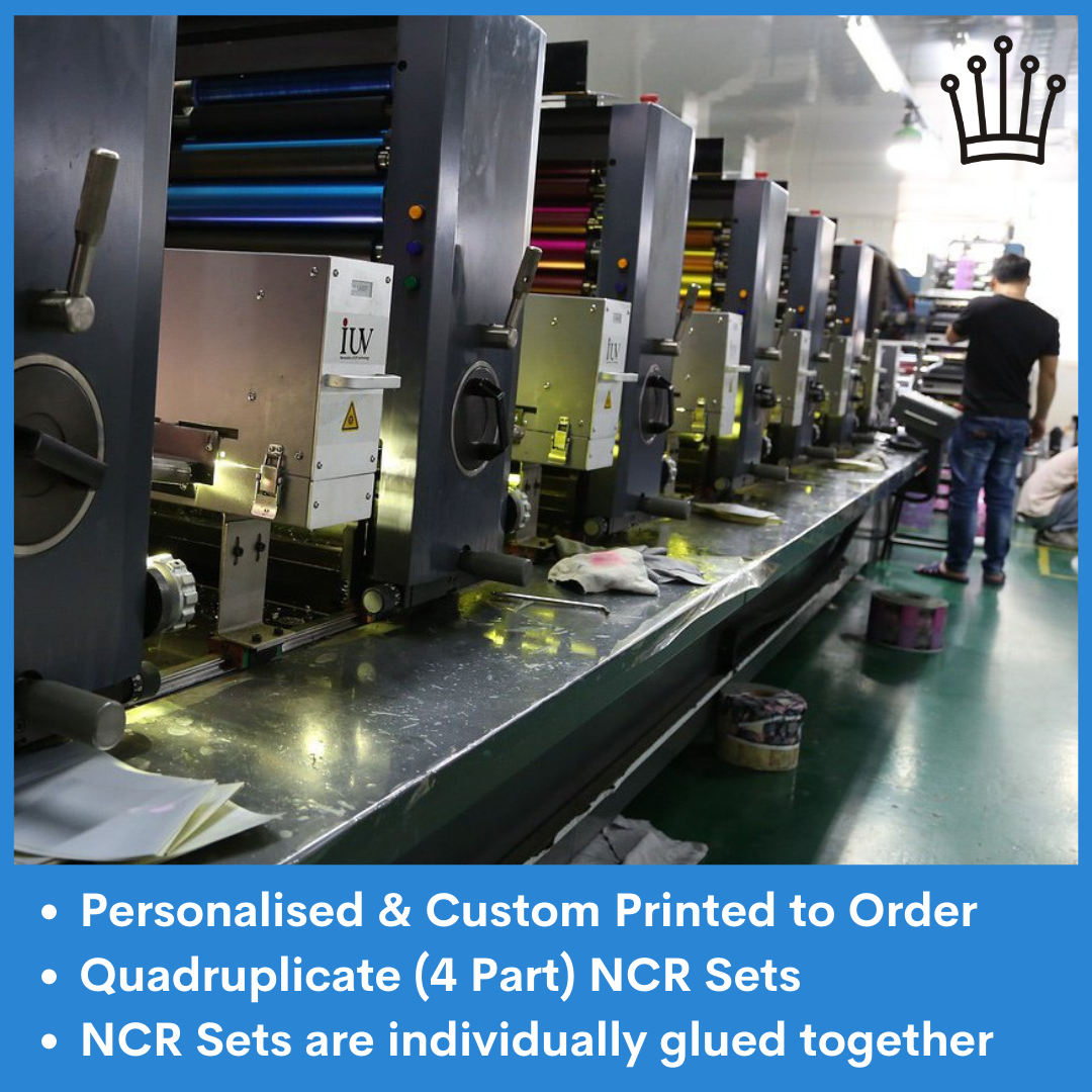 A5 Quadruplicate NCR Sets