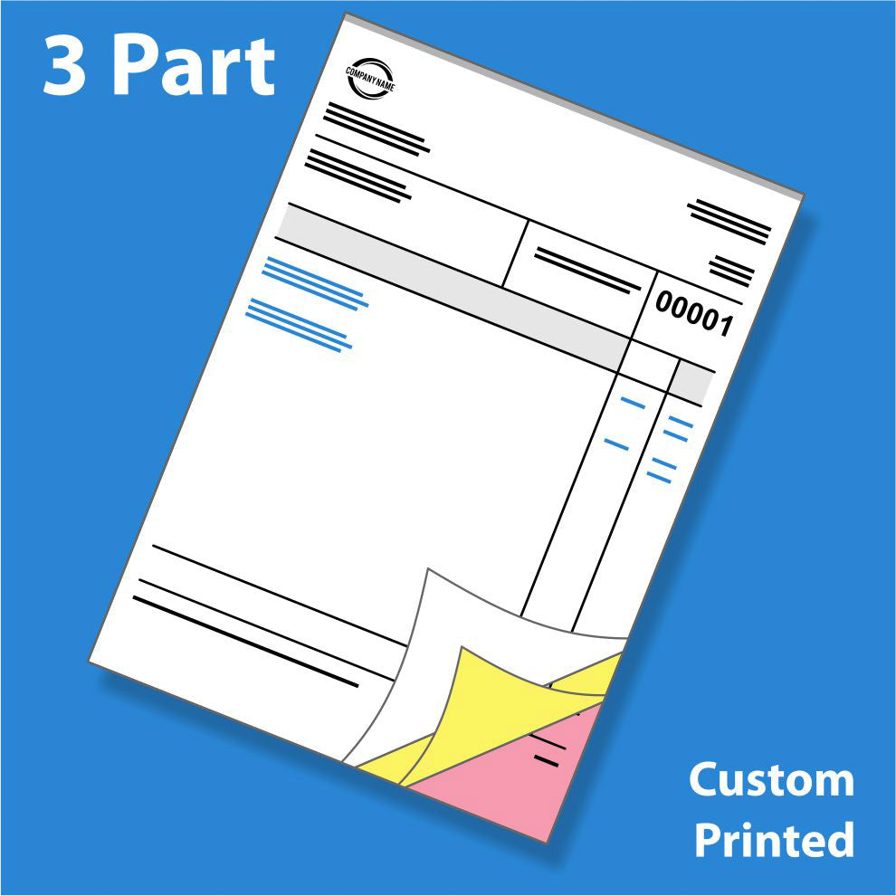 Triplicate (3 Part) NCR Sets