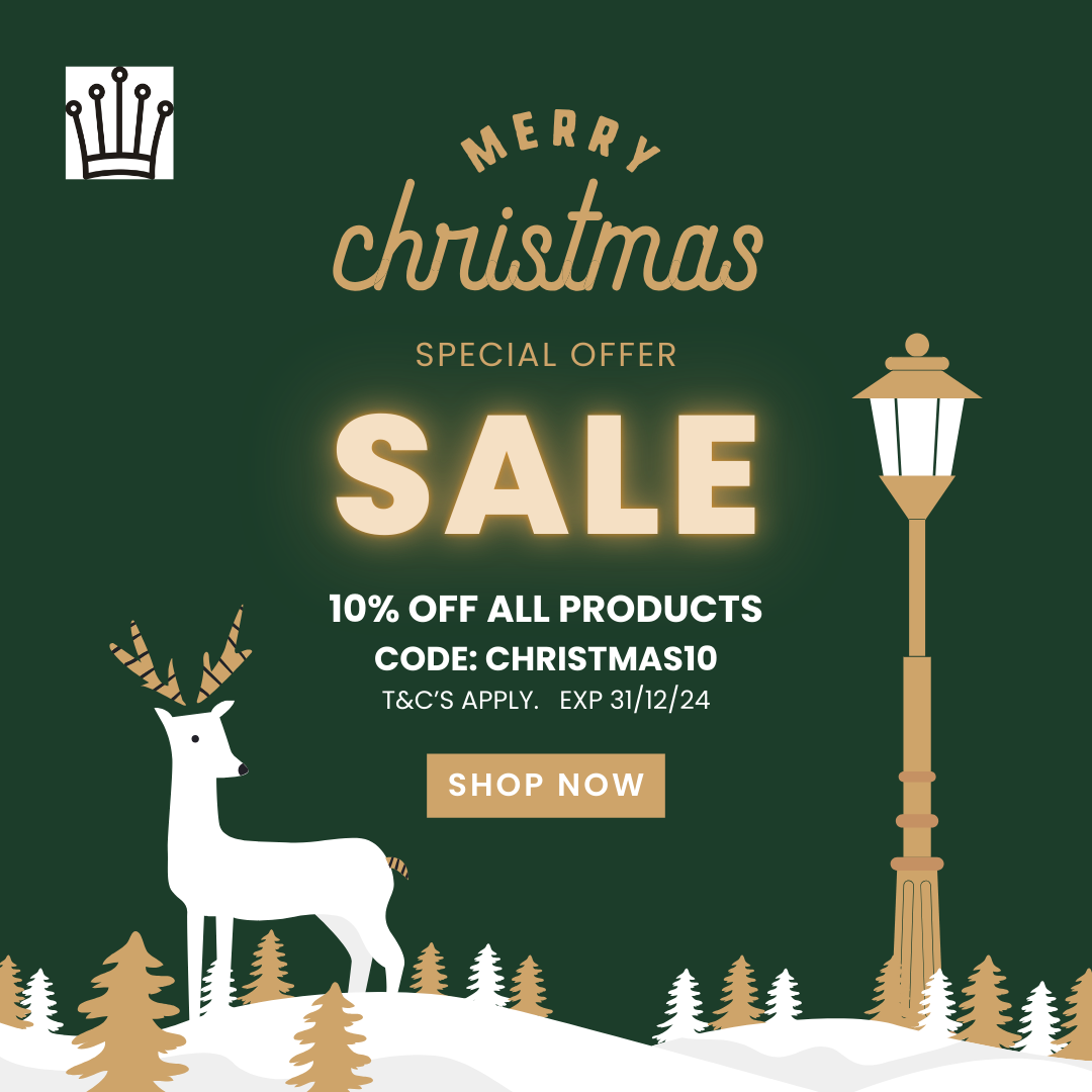 10% OFF Christmas Special Offer. Use Code CHRISTMAS10 at checkout