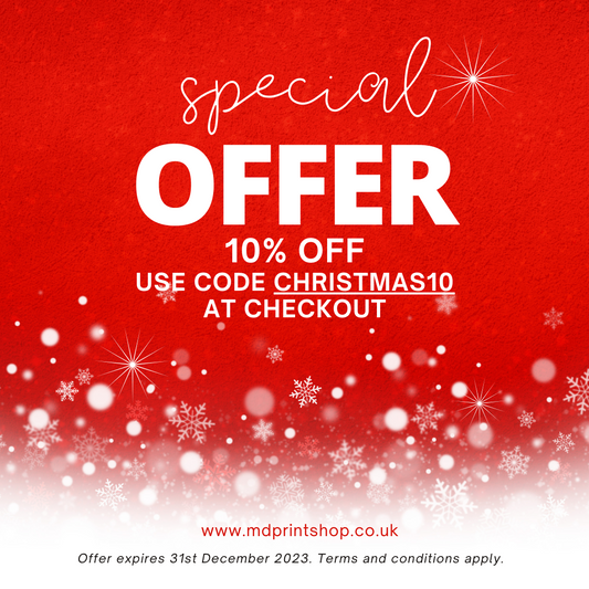 10% OFF Christmas Special Offer