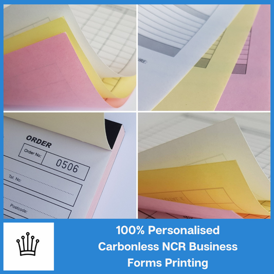 Create Personalised NCR Carbonless Business Forms