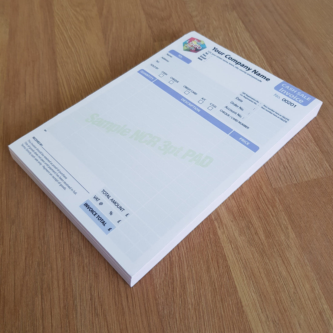 Do you need bespoke Carbonless NCR Pads?