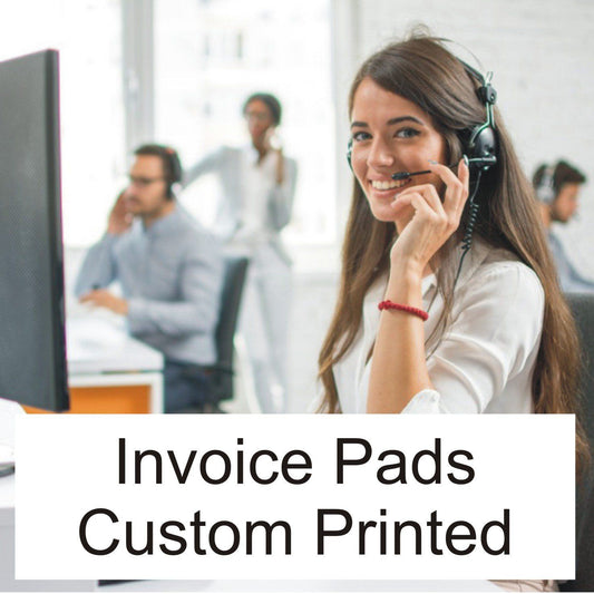 Personalised Invoice Pads, Invoice Books & Invoice Sets | NCR Print by MD Print Shop