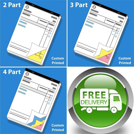 Carbon Paper Business Forms, Sets, Pads & Books Custom Printed for UK Businesses 