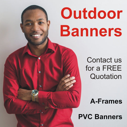 Outdoor Banners & A-Frames 20% Discount Special Offer