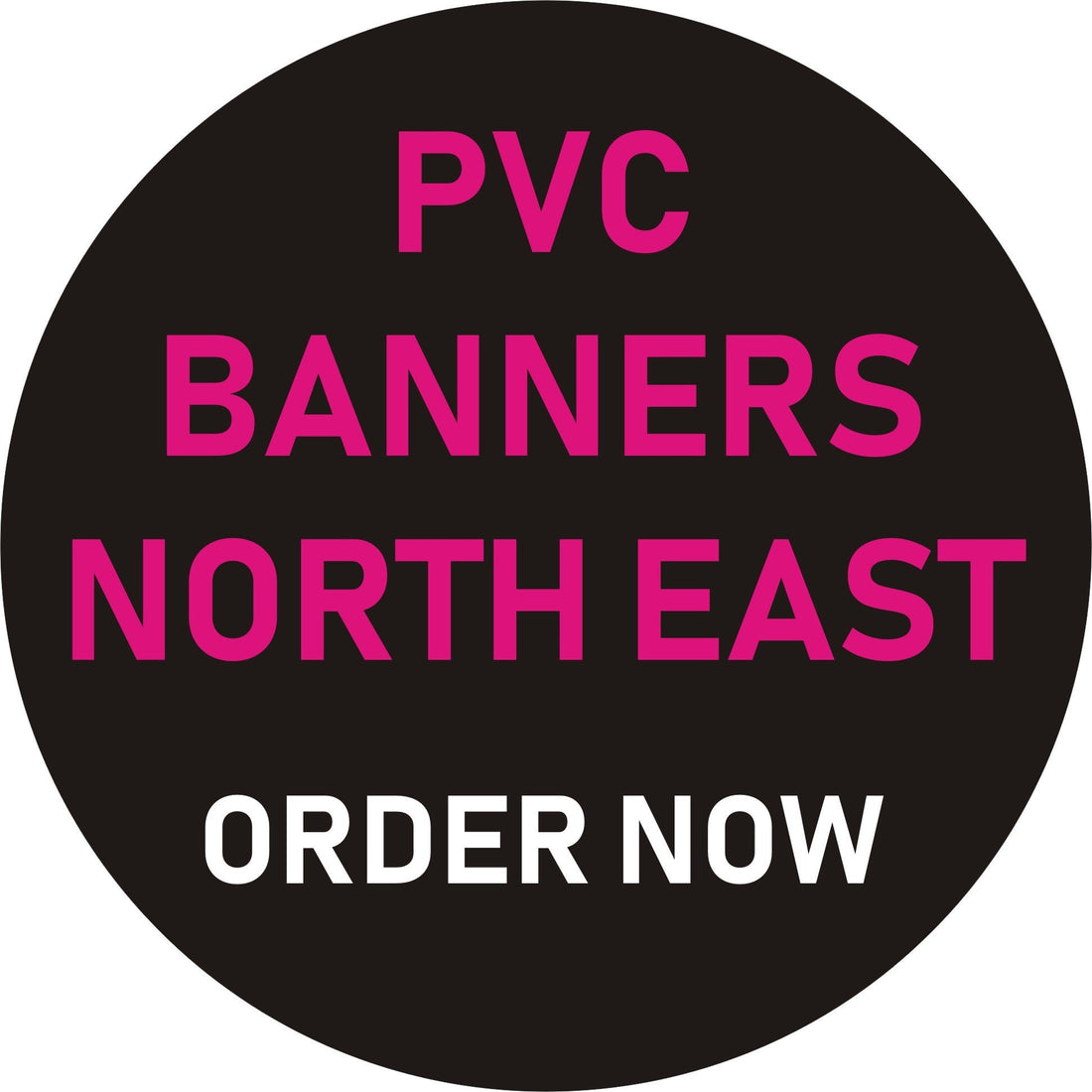PVC Outdoor Banners - Custom Printed in the North East