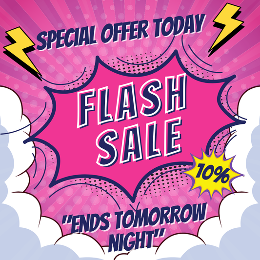 Flash Sale 🔥 10% OFF 🔥 everything today and tomorrow only