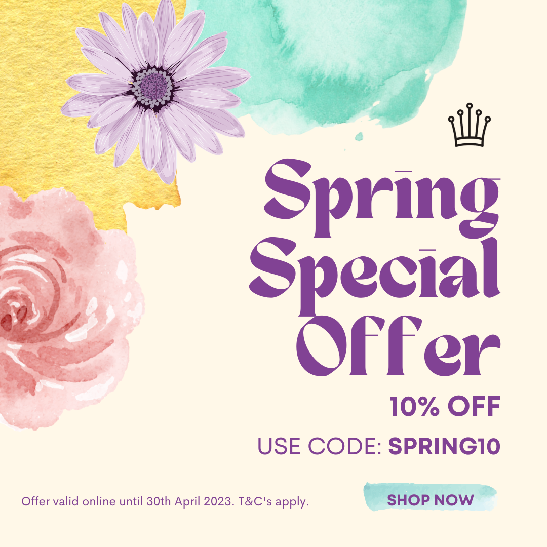 10% OFF Spring Special Offer 🌻