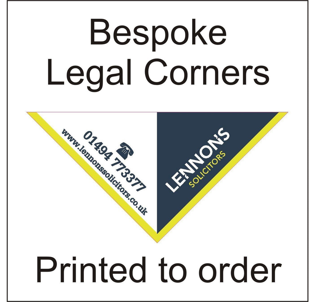 Legal Corners Custom Printed by MD Print Shop