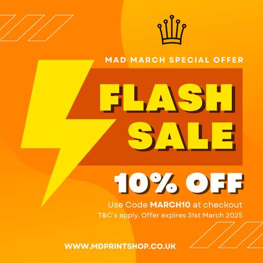 10% OFF Mad March Sale! Use Code MARCH10 at Checkout!