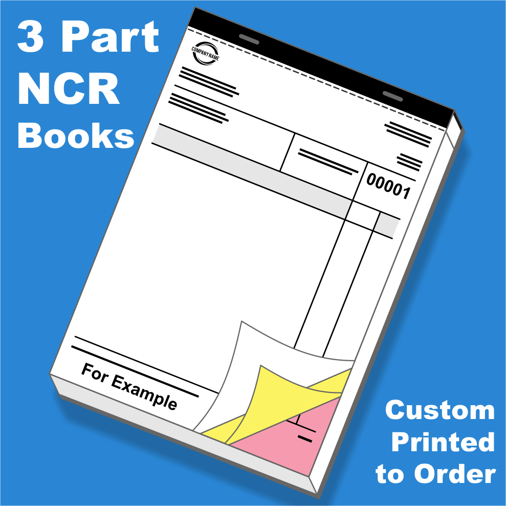 A4 Triplicate NCR Books