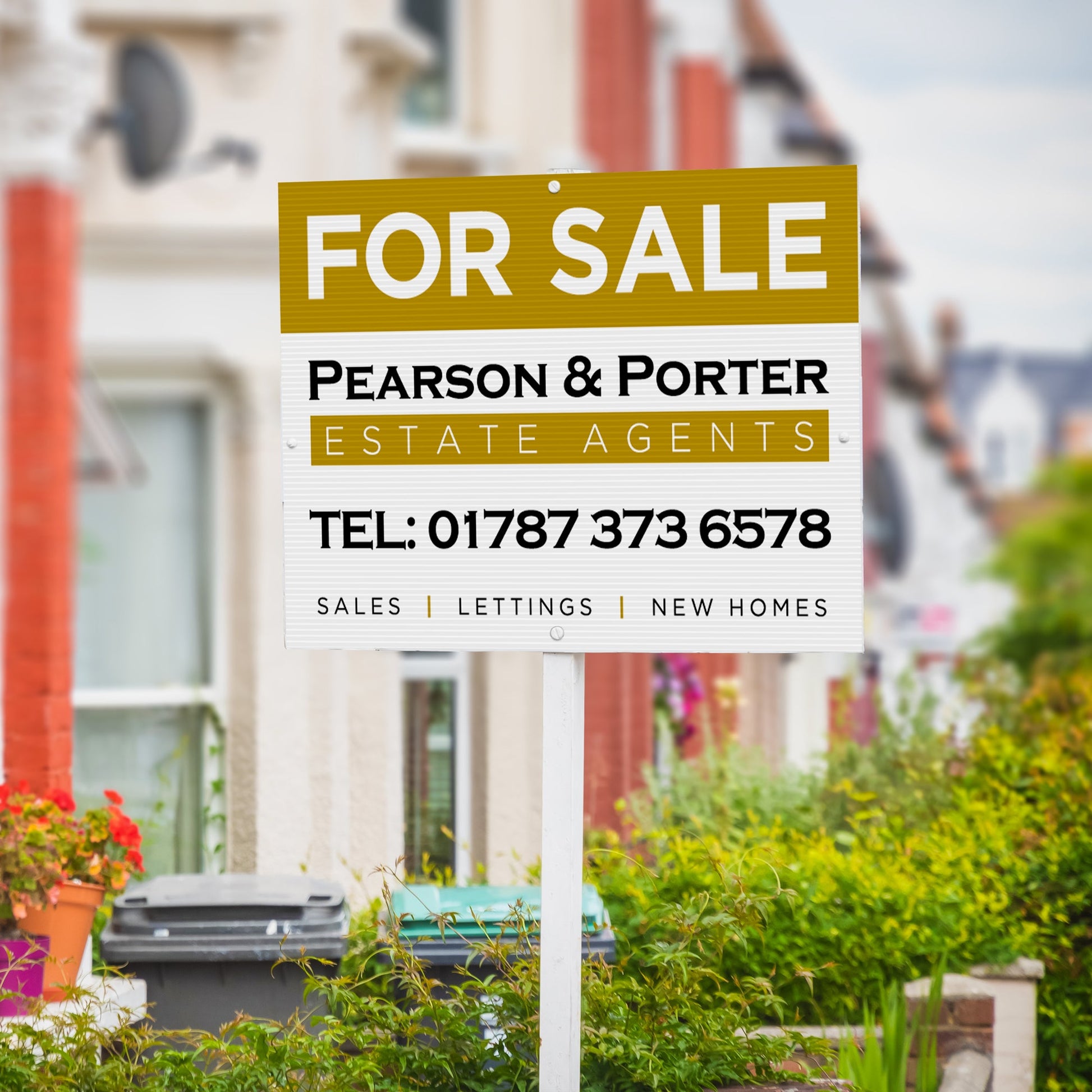 Correx® for sale sign for estate agents