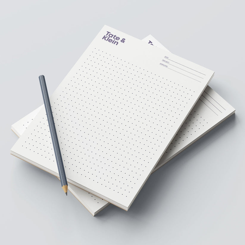 Custom Printed Notepads (UK) – 50 Sheets, Premium Paper, Free Delivery ...