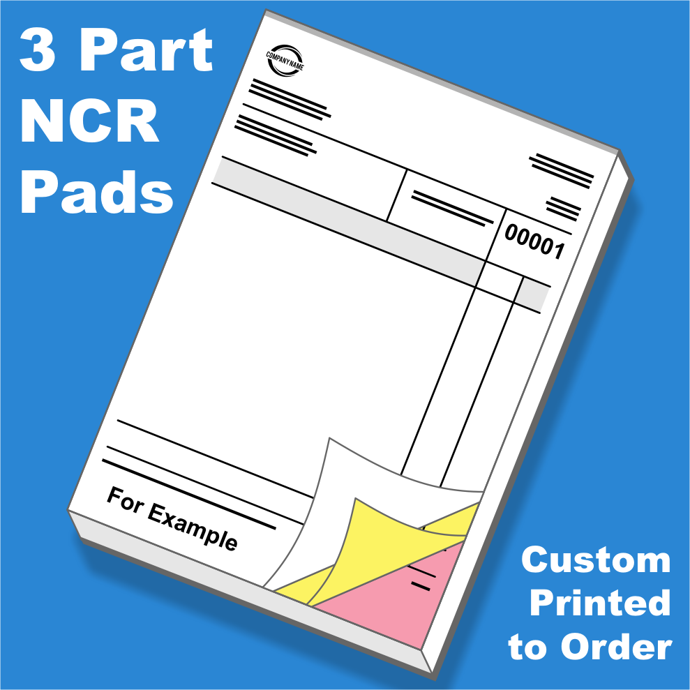 A5 Triplicate NCR Pads