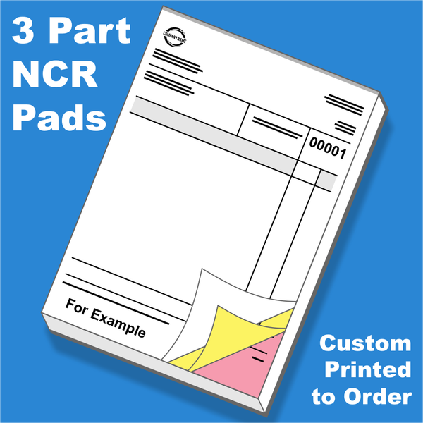 A4 Triplicate NCR Pads – MD Print Shop