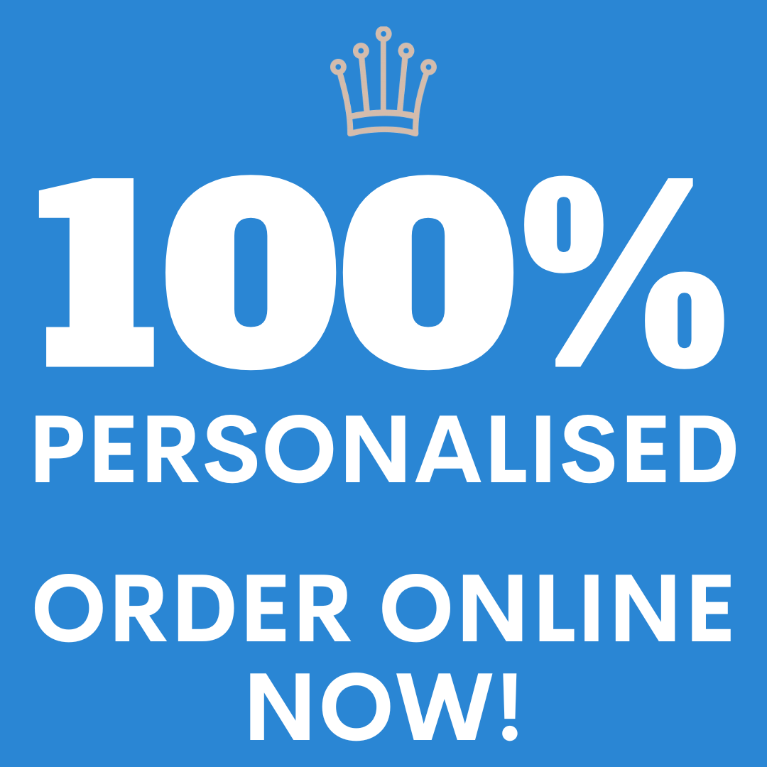 100% Personalised Aluminium Composite Signs blue banner