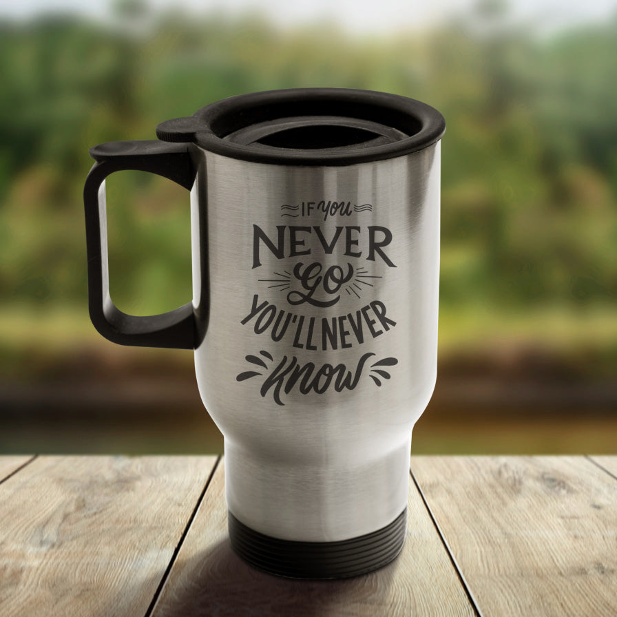 Personalised Travel Flask Mugs